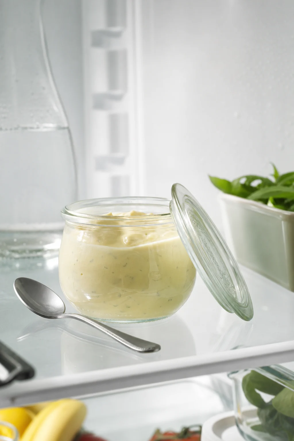 Aioli im Schraubglas zum Aufbewahren